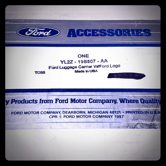 BNiB FORD Luggage Carrier